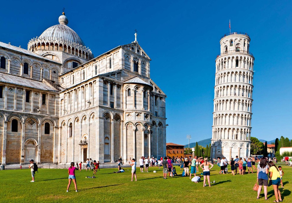 TORRE PENDENTE DI PISA Pisa (Italija) Poševni stolp v Pisi je v osnovi samostoječi zvonik stolnice sv. Marije Vnebovzete, danes …