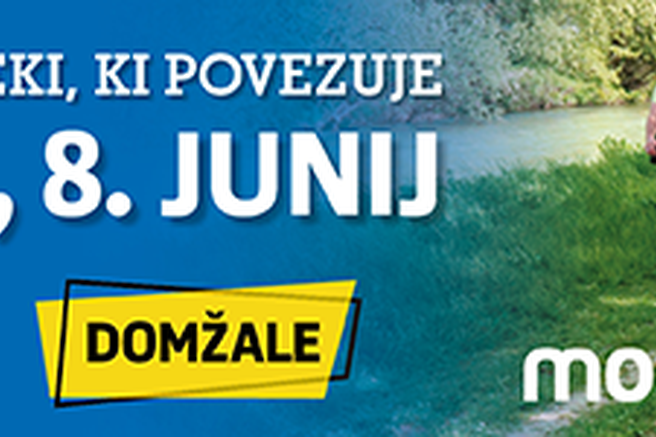 Pohod ob reki bo zopet povezal Domžale in Kamnik