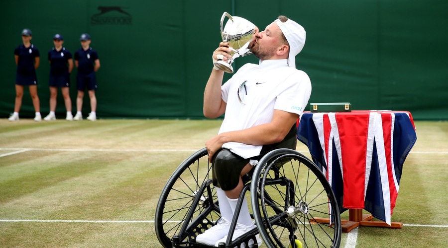 Dylan Alcott – 8 grand slamov in zlati paraolimpijec tako v košarki kot v tenisu (foto: profimedia)