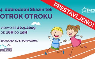 Skazin tek: Otroci iz vse Slovenije bodo s tekom pomagali svojim vrstnikom v stiski
