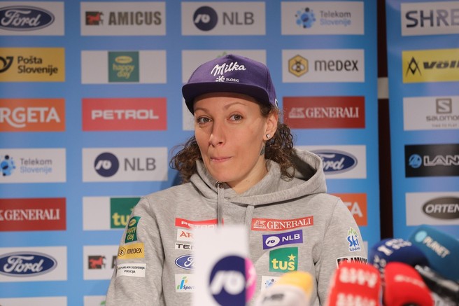 Ilka Štuhec odhaja v Zermatt