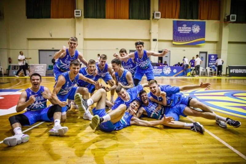 Slovenski košarkarji do 18 let tretji v Evropi (foto: Foto: KZS)