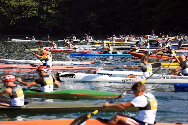 Triatlon jeklenih v Bohinju