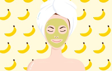 3 doma pripravljene bananine maske za različne tipe kože