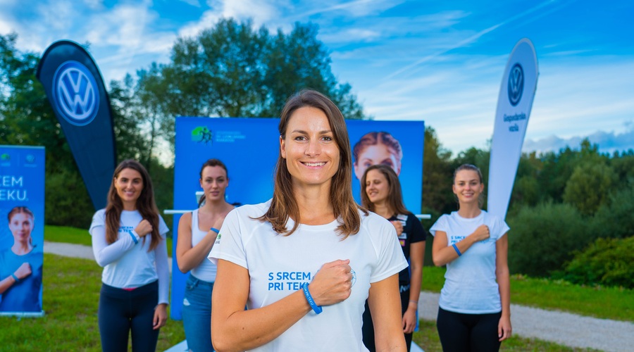 Srčni tekači združili moči za nove defibrilatorje (foto: Šimen Zupančič (promocijsko gradivo))