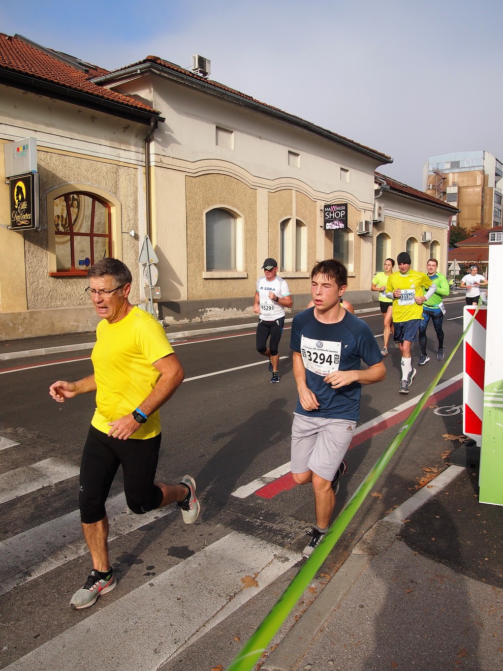 Še za Bežigradom.