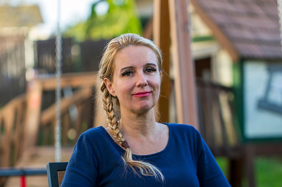 #vztrajam ambasadorka Manuela Ham: Prijavljajte nasilje nad najmlajšimi, ker ga oni sami ne morejo (foto: Danijel Čančarević)