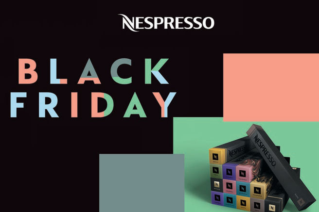 Črni petek v NESPRESSO trgovini
