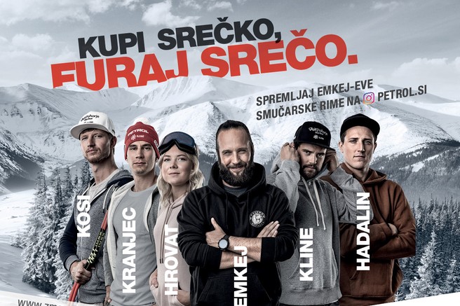 Petrol in Športna loterija v podporo mladim smučarjem s srečkami