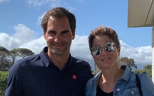 Roger Federer izzval Luko Dončića, v tenisu seveda