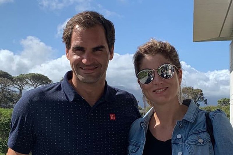 Roger Federer izzval Luko Dončića, v tenisu seveda (foto: Instagram Roger Federer)