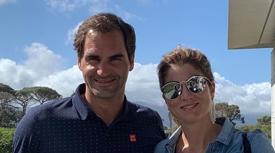 Roger Federer izzval Luko Dončića, v tenisu seveda (foto: Instagram Roger Federer)