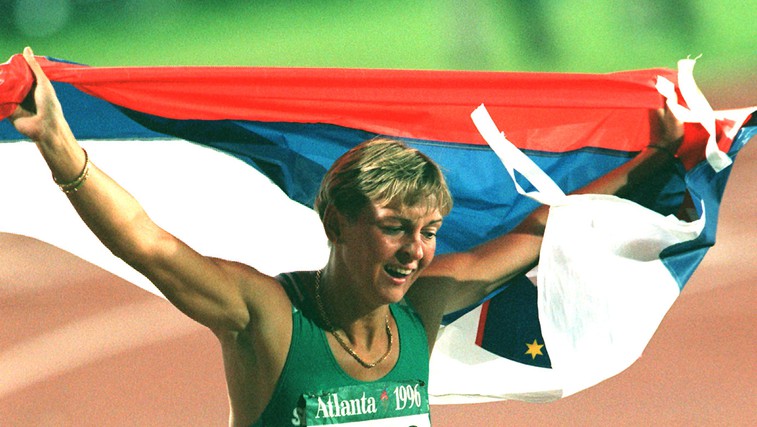 Čestitamo! 21. maja 50 let praznuje slovenska zvezda atletike - Brigita Bukovec. Z družino živi v Švici (foto: profimedia)