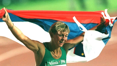 Čestitamo! 21. maja 50 let praznuje slovenska zvezda atletike - Brigita Bukovec. Z družino živi v Švici