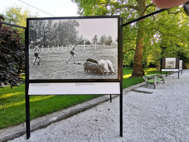 Tivoli - kraj razstave je simboličen, saj so nedaleč od sprehajališča, pred več kot stoletjem prvi slovenski nogometaši igrali prve …