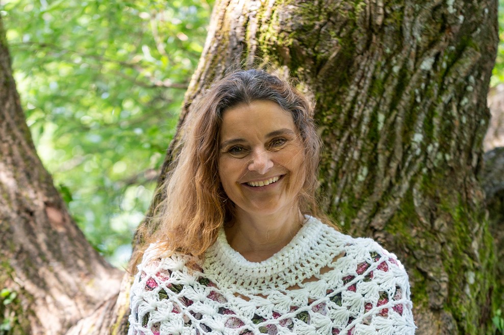 #vztrajam ambasadorka Eva Škofič Maurer - Naši obiski prek humorja sproščajo čustveni ventil, ki razelektri ozračje (foto: Danijel Čančarević)