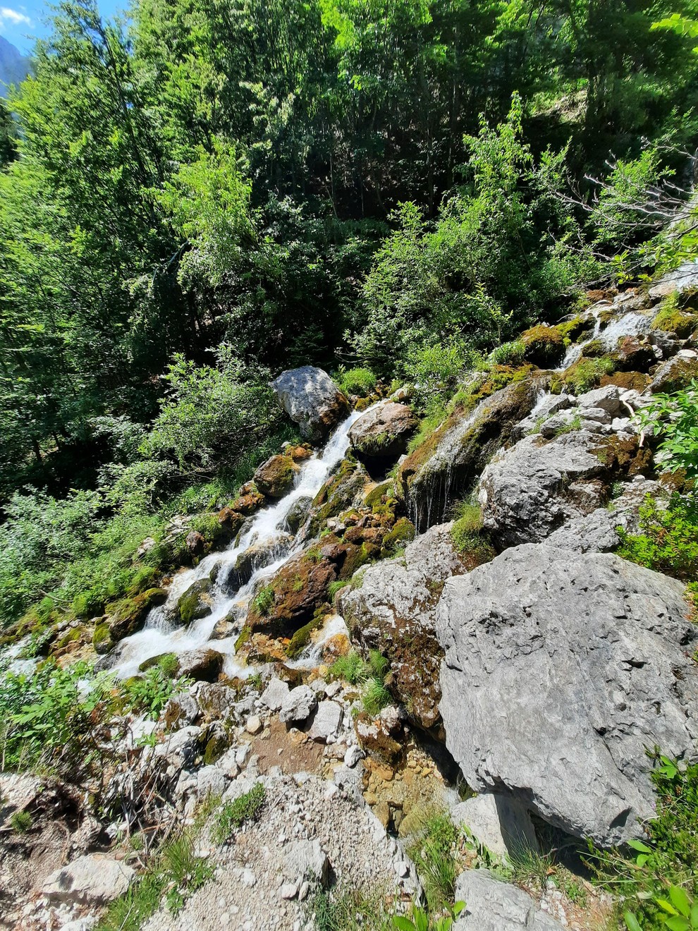 Slap Nadiža v Tamarju Pot do vrha slapa je precej strma, zato za majhne otroke ni zelo primerna. Ogled slapa …