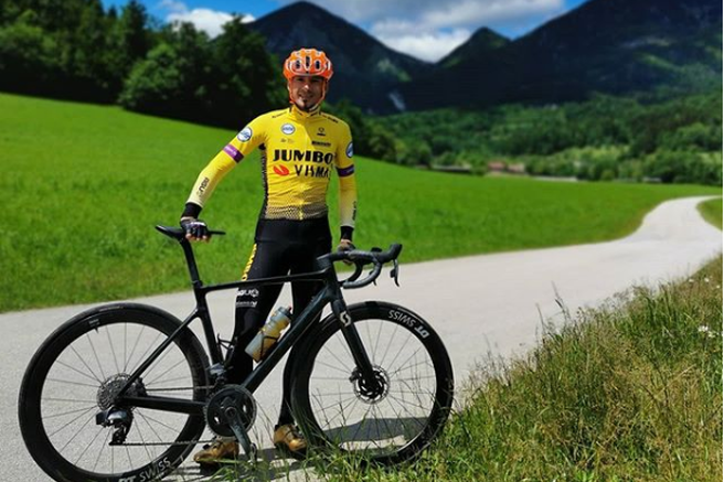 Robert Kranjec se je s kolesom podal na kar 364 kilometrov dolgo pot – z Goričkega v Piran