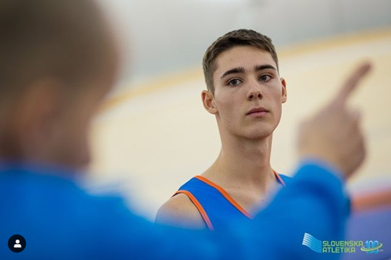 Čudežni deček slovenske atletike - Sandro Jeršin Tomassini, skakalec v višino (foto: Instagram)