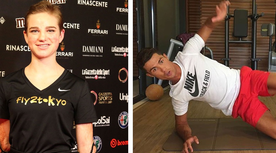 Upate sprejeti izziv za trebušne mišice, ki sta ga pripravila Cristiano Ronaldo in Bebe Vio? (VIDEO) (foto: Profimedia)