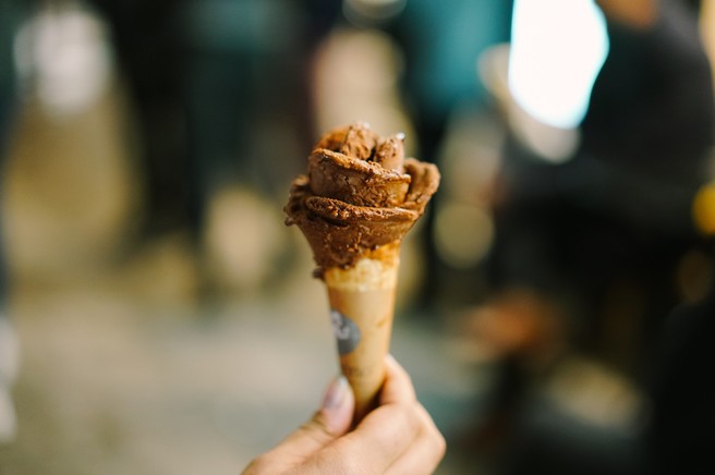 Recept: Domač sladoled iz temne čokolade