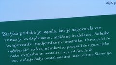 Pred skokom v jezero še na ogled razstave Podobe raja: Bled na platnih slovenskih slikarjev