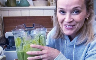 Recept za zeleni smoothie, ki si ga Reese Witherspoon privošči vsak dan. Že 9 let!