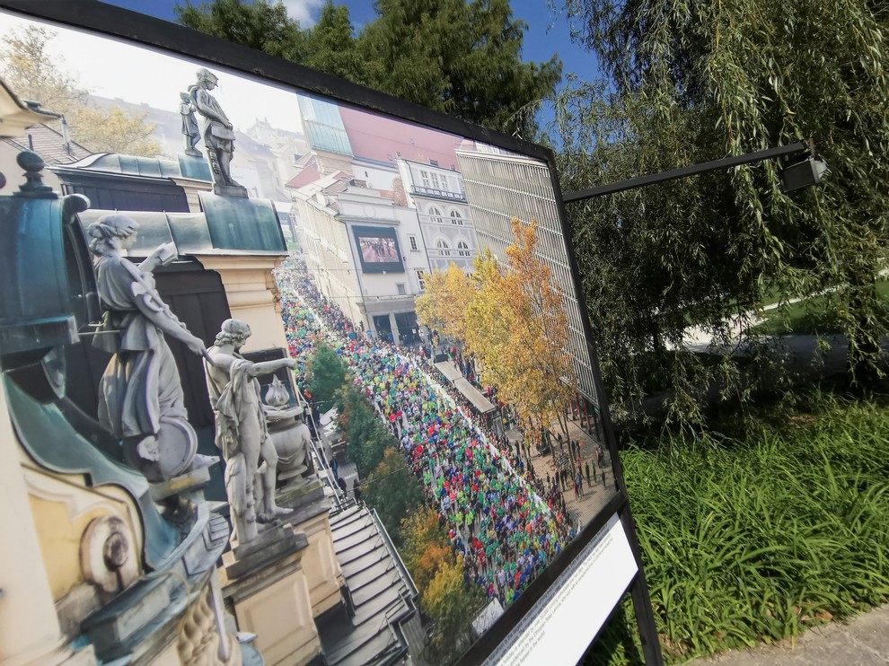 Ljubljanski maraton v vsej svoji veličini in lepoti.