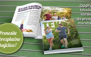 Za vse ljubitelje teka: prenesite si brezplačno knjižico z nasveti, vadbami in recepti za tekače!
