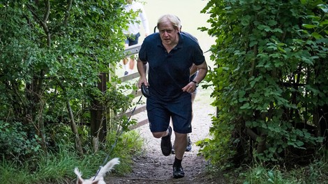 Kako je shujšal Boris Johnson