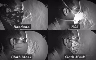 Ta posnetek prikazuje, ali zaščitne maske v resnici pomagajo ustaviti širjenje koronavirusa