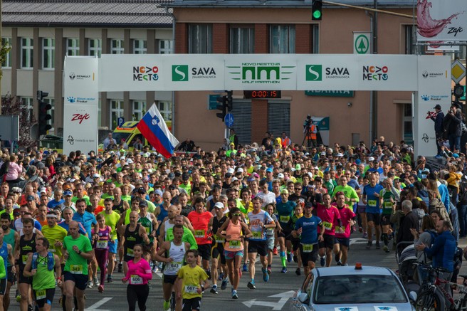 Novomeški 1/2 maraton za naslove prvakov