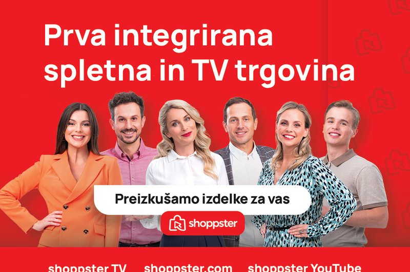 Tukaj je Shoppster – prva spletna in televizijska trgovina v Sloveniji! (foto: Promocijsko gradivo (Shoppster))