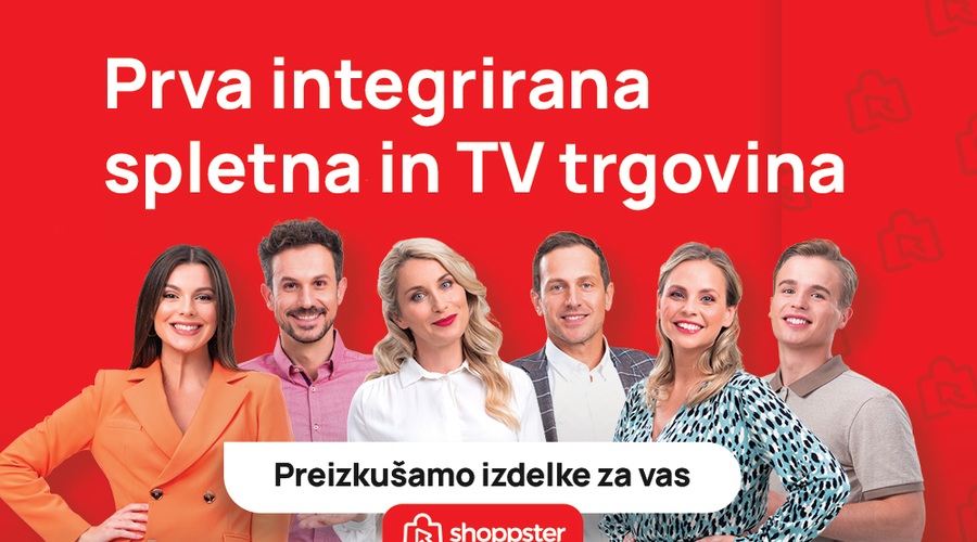 Tukaj je Shoppster – prva spletna in televizijska trgovina v Sloveniji! (foto: Promocijsko gradivo (Shoppster))