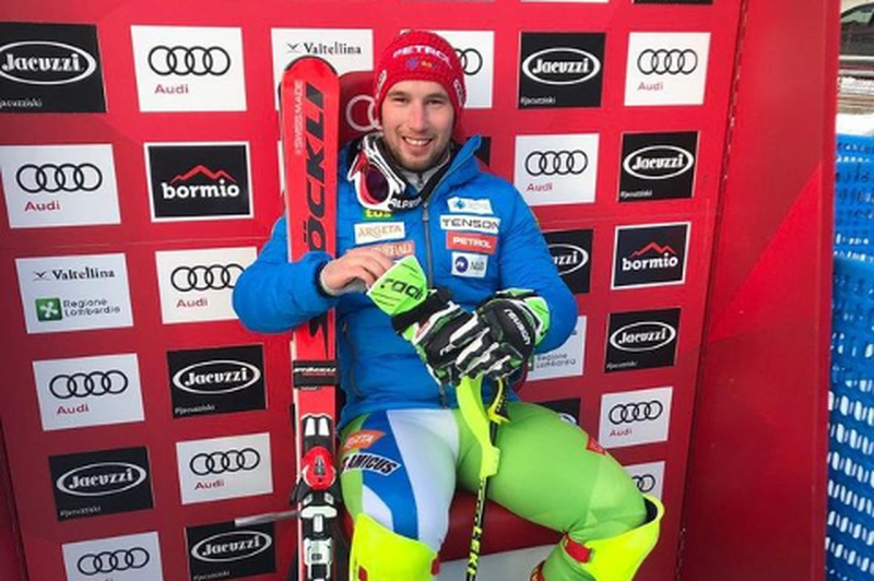 Martin Čater - noro, bravo - zmagal smuk v Val d'Iseru! (foto: Instagram)