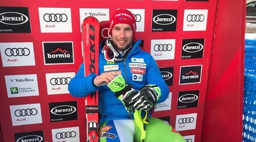 Martin Čater - noro, bravo - zmagal smuk v Val d'Iseru! (foto: Instagram)