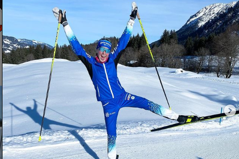 Anamarija Lampič druga v sprintu v zelo mrzlem Falunu (foto: Instagram)