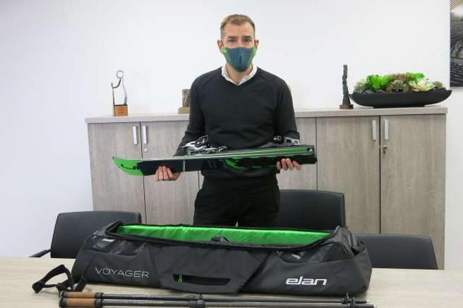 Elan predstavil prve visoko zmogljive zložljive vsestranske karving smuči na svetu