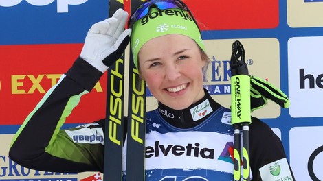 Naj športnica zime: Anamarija Lampič že osvojila mali kristalni sprinterski globus