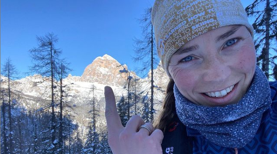 Tina Maze uživa v materinstvu in prostem smučanju, njena hčerkica pa že sedaj obvlada nekaj čisto drugega! (foto: Instagram)