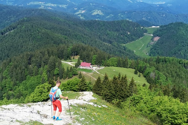 Blegoš - strm, a kratek vzpon na drugi najvišji vrh Škofjeloškega hribovja