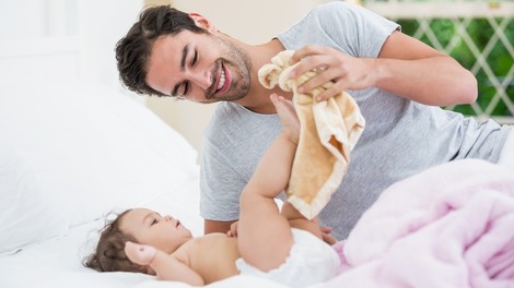 Študija pravi, da je mogoče že pred rojstvom otroka ugotoviti, kako se bo moški izkazal v vlogi očeta