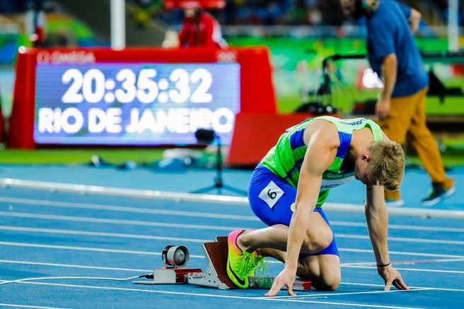 Atlet Luka Janežič na letošnjih OI dosegel dva osebna izida sezone, kar je tisto, kar šteje