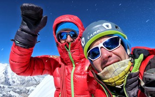 Slovenska alpinista v Himalaji preplezala novo smer in jo poimenovala Slovenska direktna
