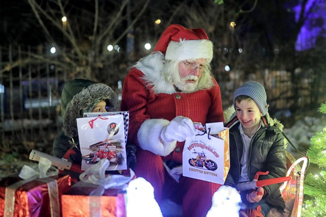 V mesto prihaja Dedek Mraz! Srečate ga lahko tukaj ...