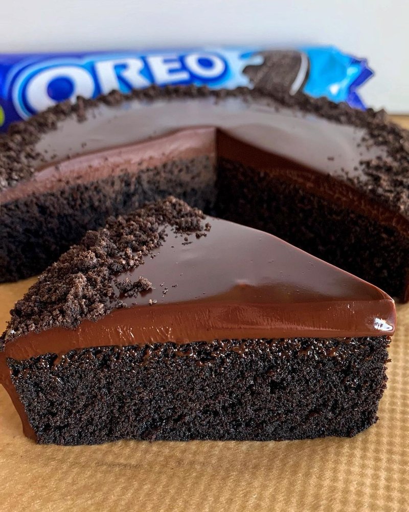 Recept: Za to božansko Oreo torto potrebujete le 3 sestavine (in 10 minut) (foto: Instagram.com/fitwaffle)
