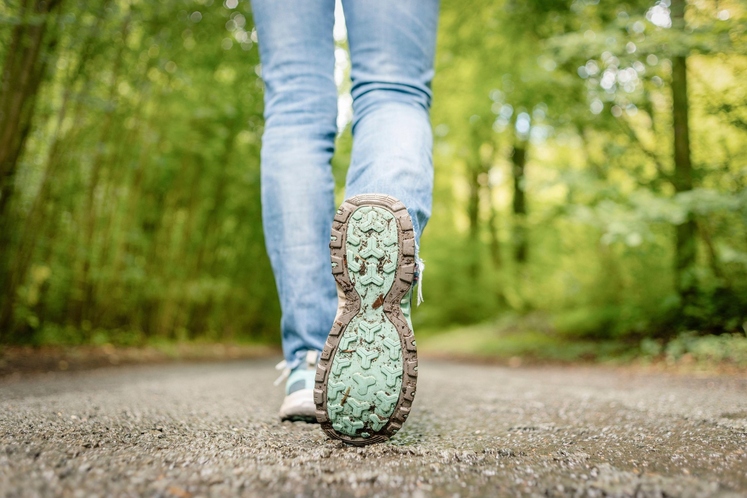 SPLAČA SE INVESTIRATI Pri hoji boste potrebovali dober par čevljev, ki vam bo omogočil, da hodite pravilno (zravnano, najprej na …
