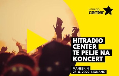 Hitradio Center pelje poslušalce na razprodani koncert zvezdnikov Måneskin