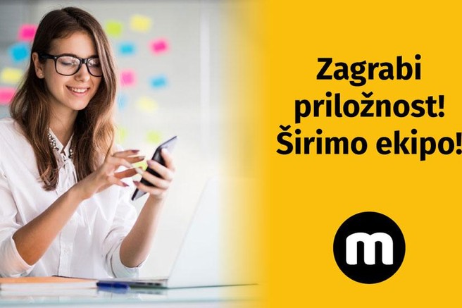 Zagrabi priložnost in postani del radovedne, mlade in ambiciozne ekipe Metropolitan.si!