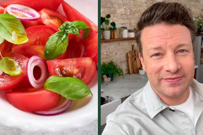 Vrhunski chefi razkrivajo TRIK, kako doma pripravijo paradižnikovo solato 🍅 (namig, ki ste ga iskali)